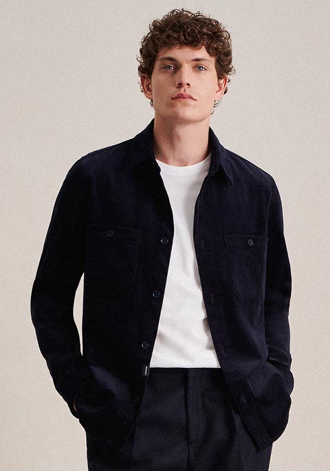 Kragen Overshirt Regular