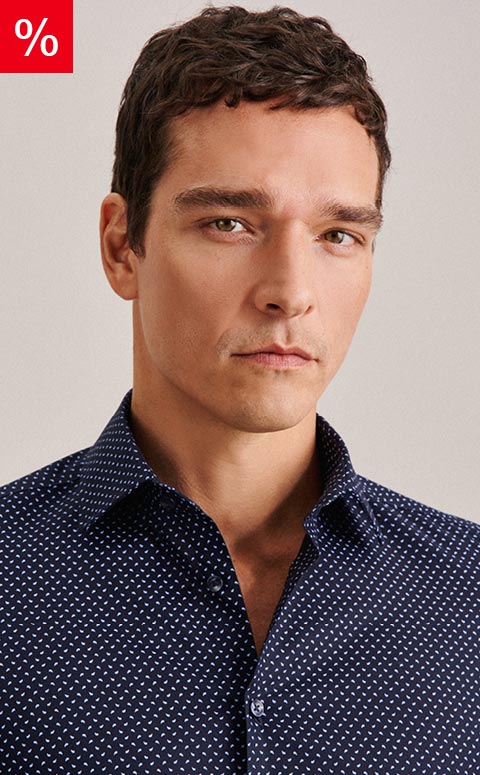 Twill Business Hemd in X-Slim mit Kentkragen