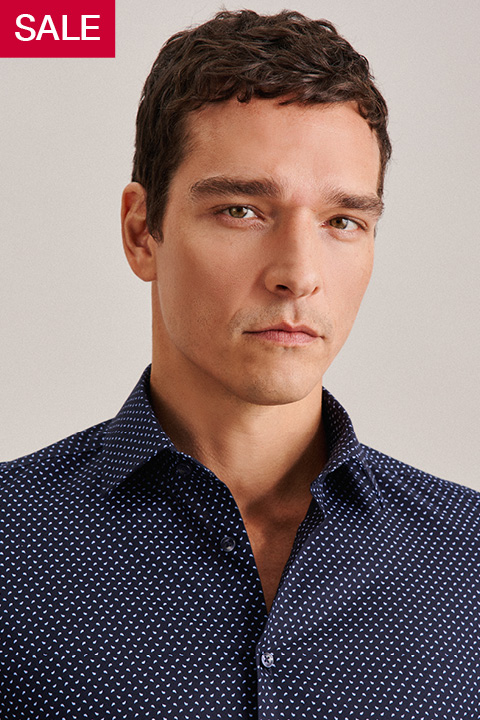 Twill Business Hemd in X-Slim mit Kentkragen