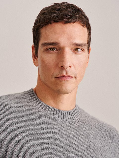 Rundhals Pullover Regular